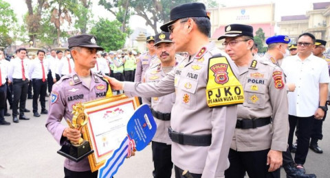 Polda Jambi Beri Penghargaan kepada Aipda Arjunif Peraih Kompolnas Award 2026